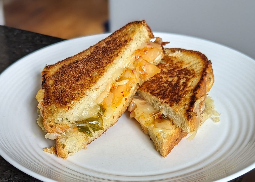 Recipe: Grilled Cheese with a Korean Twist - TOMME Cheese Shop