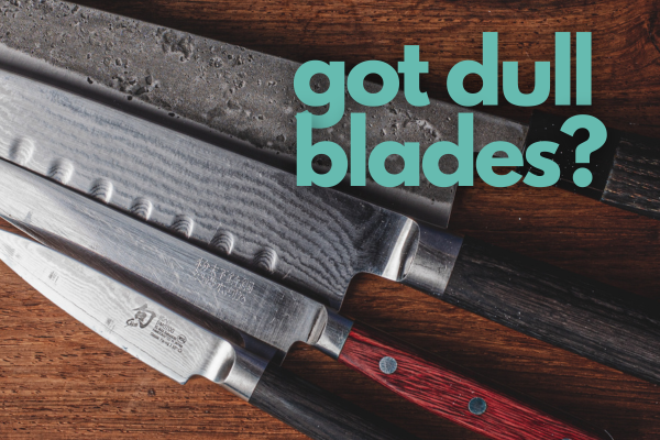 Knife Sharpening at TOMME: Thur, Aug 6