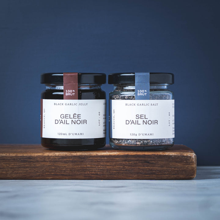 Black Garlic Products by La Terre du 9