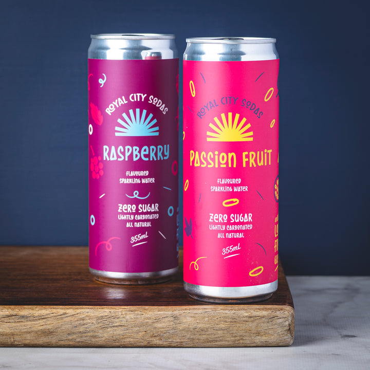 Flavoured Sparkling Water by Royal City Sodas