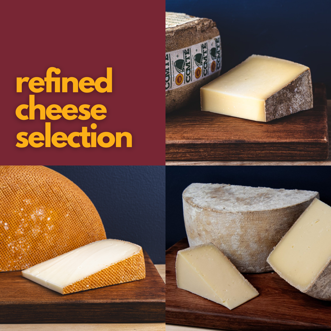 Refined 3-Cheese Selection for Whisky
