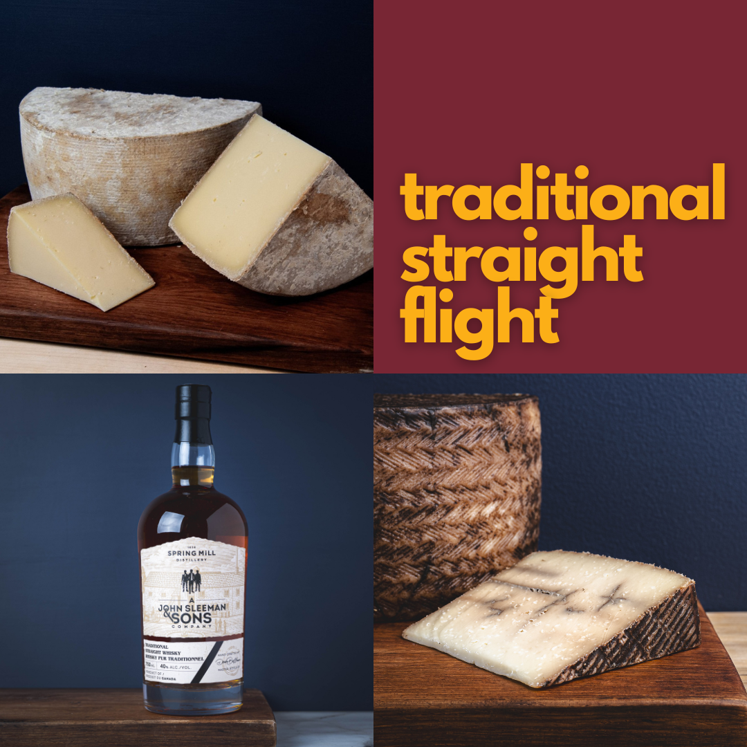 Traditional Straight Whisky Pairing Flight
