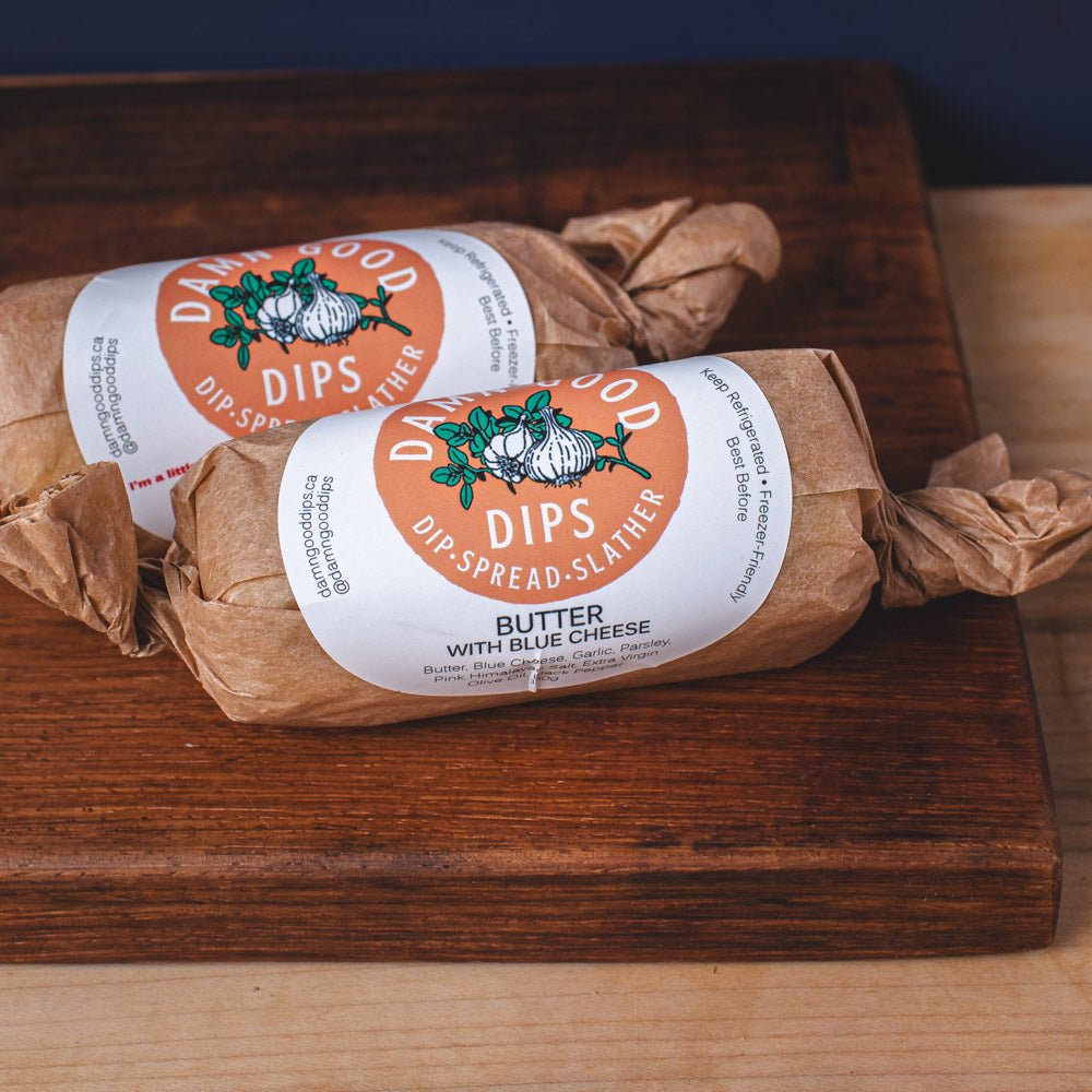 Damn Good Dips Compound Butter - TOMME Cheese Shop. Delivering really good cheese across Ontario.