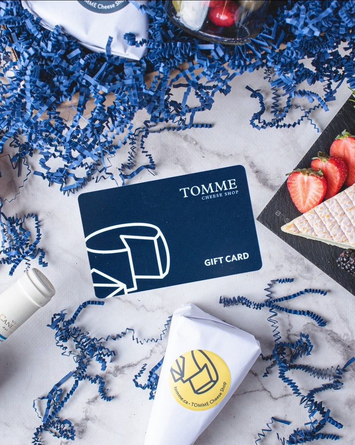 Digital Gift Cards - TOMME Cheese Shop. Delivering really good cheese across Ontario.