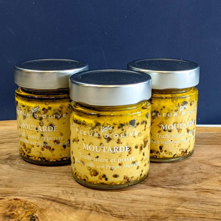 Fleur d'Olive Mustard - TOMME Cheese Shop. Delivering really good cheese across Ontario.