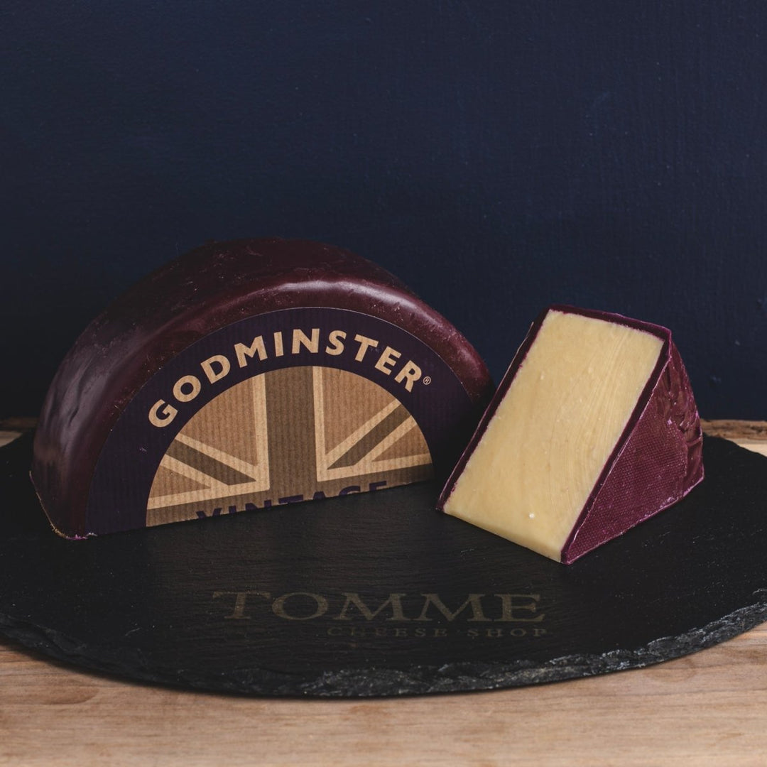 Godminster Vintage Organic Cheddar - TOMME Cheese Shop. Delivering really good cheese across Ontario.