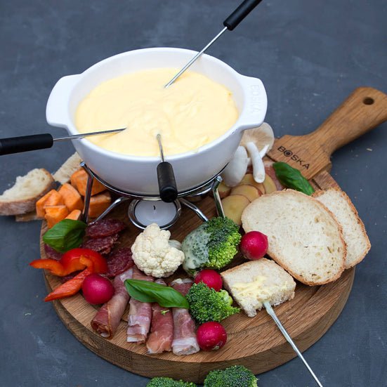 Party Cheese Fondue Set - TOMME Cheese Shop. Delivering really good cheese across Ontario.
