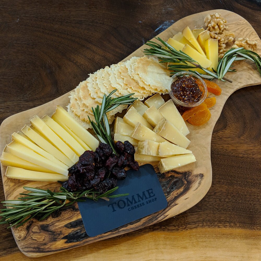 Small Cheese Board - TOMME Cheese Shop. Delivering really good cheese across Ontario.