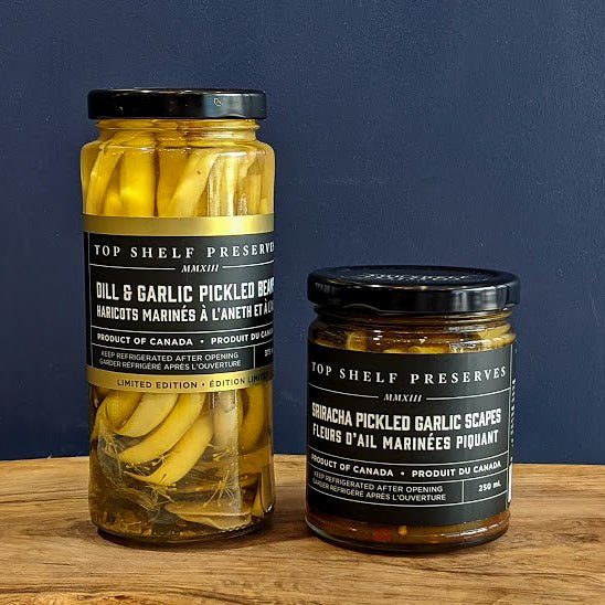Top Shelf Preserves Pickled Veg - TOMME Cheese Shop. Delivering really good cheese across Ontario.